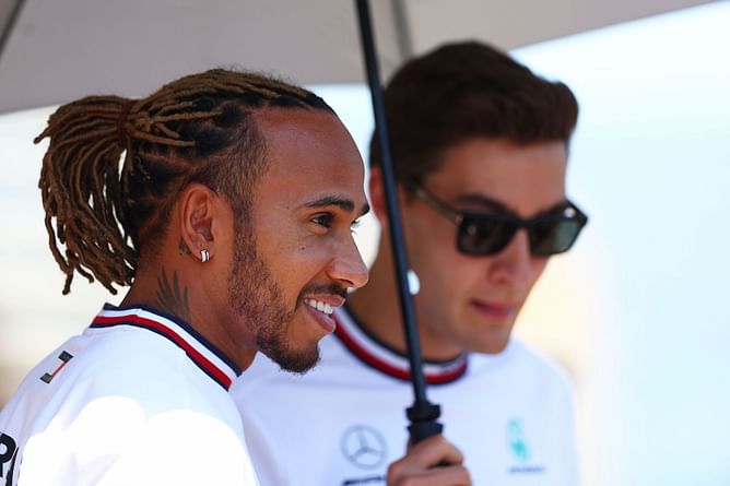 "He was a superhero to me back then"- Mercedes' George Russell recollects his thoughts after first meeting with Lewis Hamilton 13 years ago