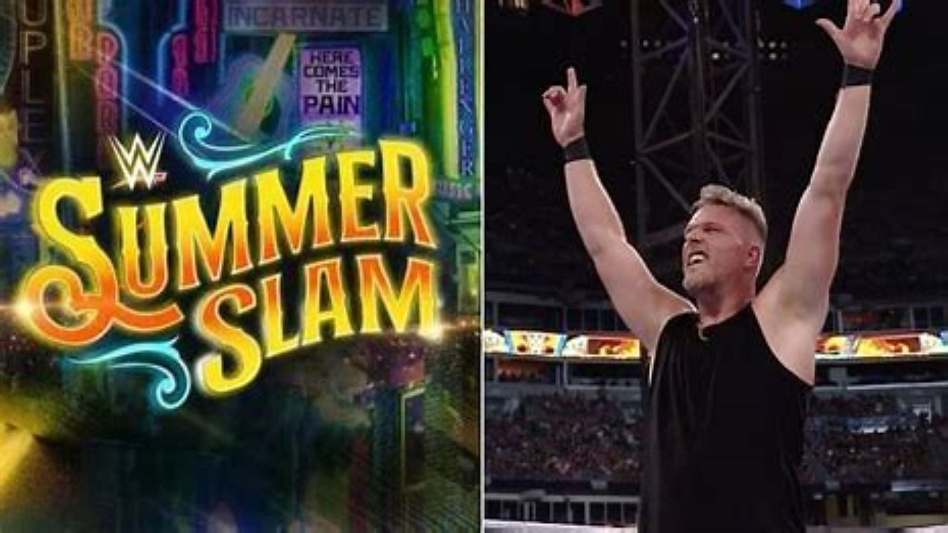 Former NFL kicker competes at WWE Summerslam.