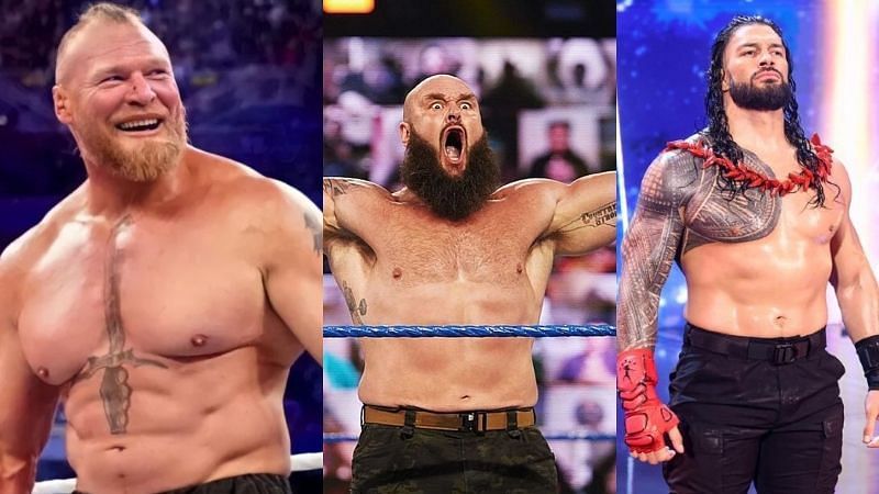 WWE सुपरस्टार्स का ब्रॉक लैसनर और रोमन रेंस के खिलाफ रिकॉर्ड