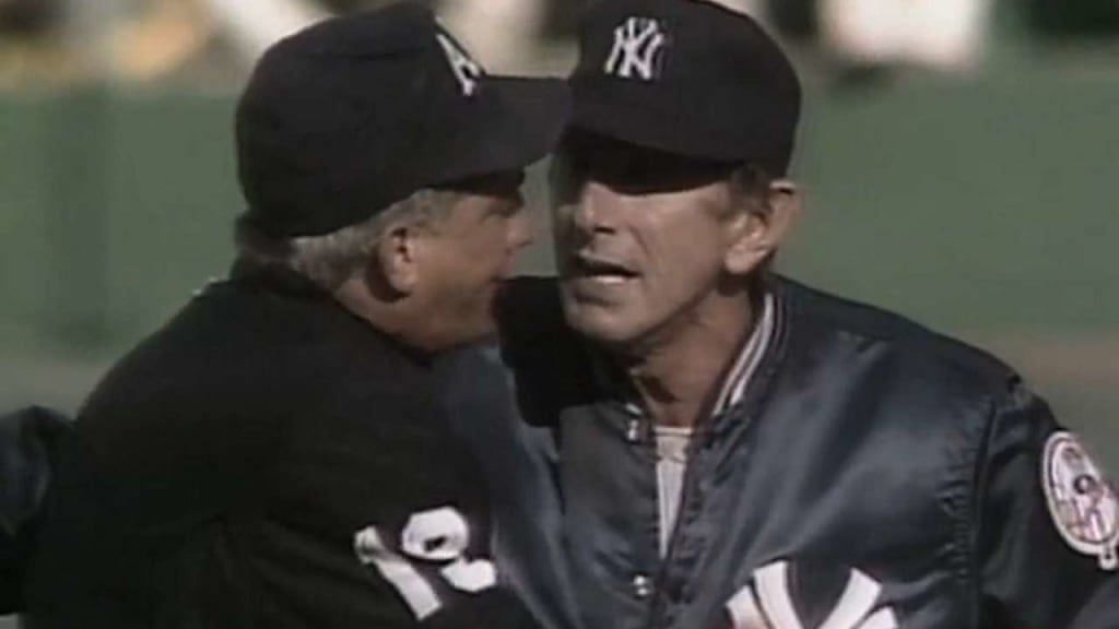 Billy Martin was one of the most fired up managers of all time