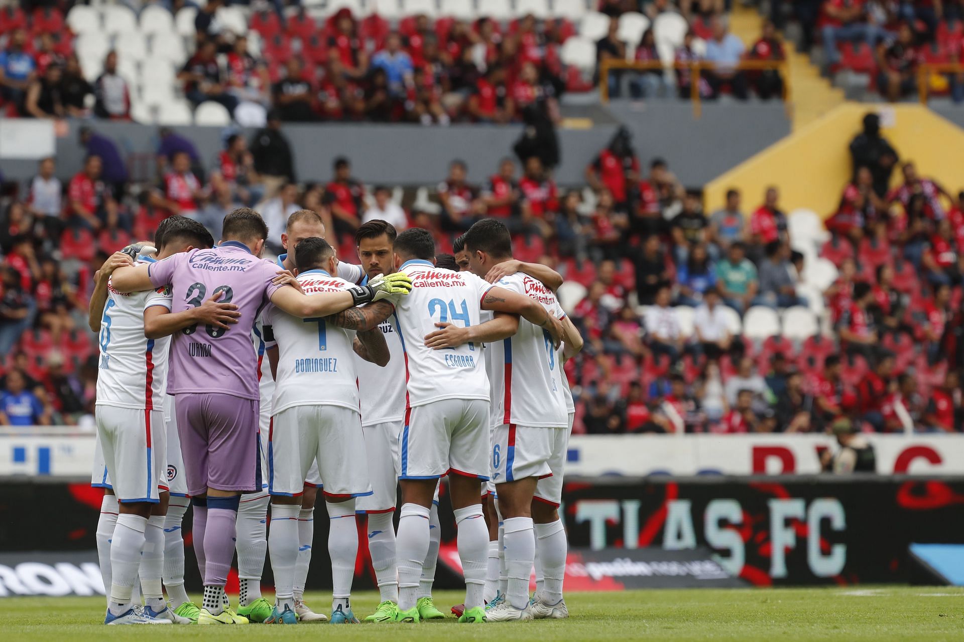 Cruz Azul face Atletico San Luis on Wednesday