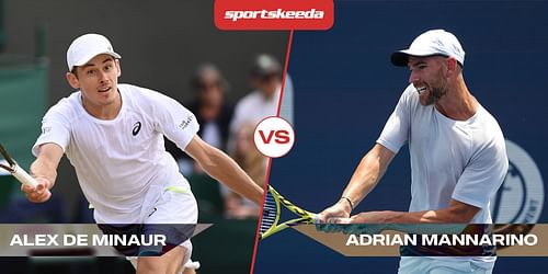 Alex de Minaur and Adrian Mannarino