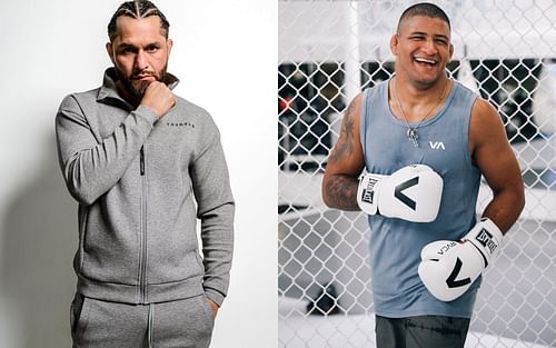 Jorge Masvidal (left) and Gilbert Burns (right) [Images courtesy @gamebredfighter and @gilbert_burns on Instagram]