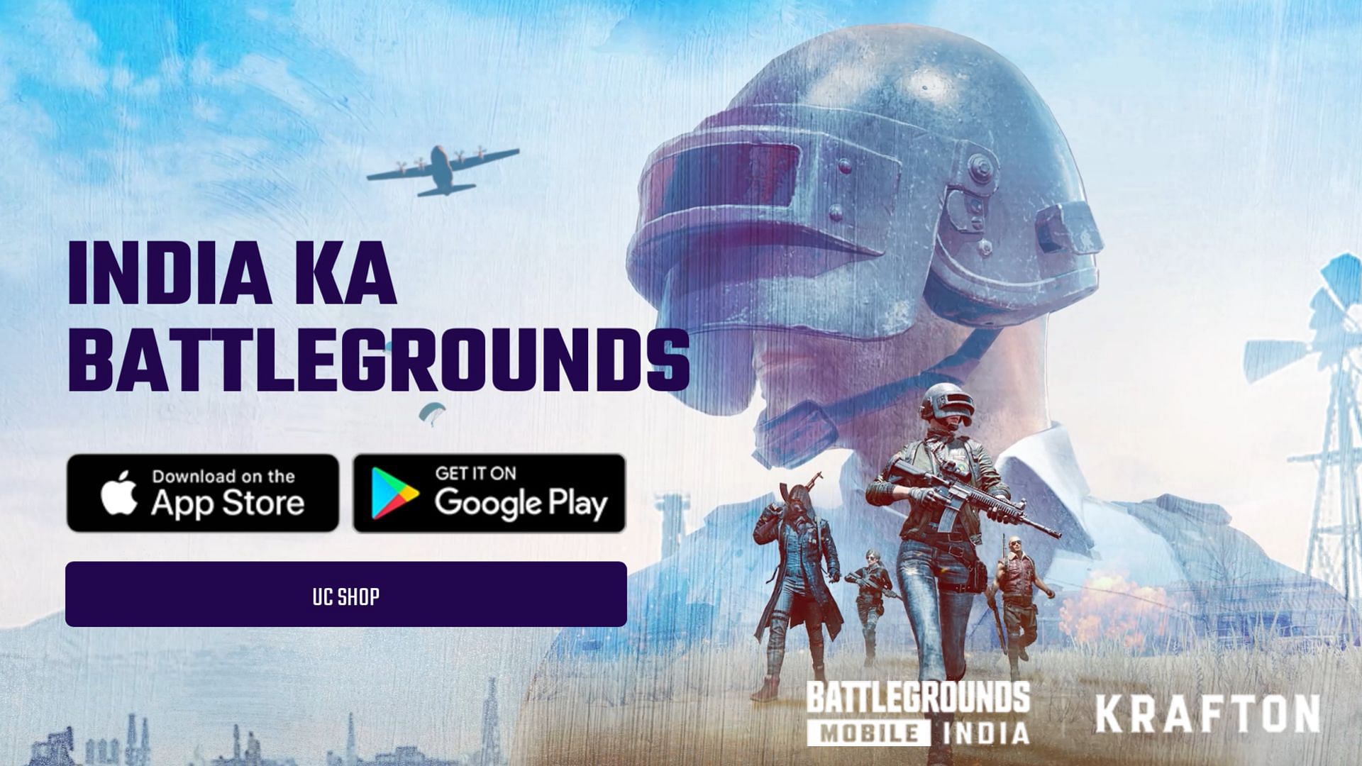 Battlegrounds Mobile India has generated more than 100 million users (Image via Battlegrounds Mobile Website )