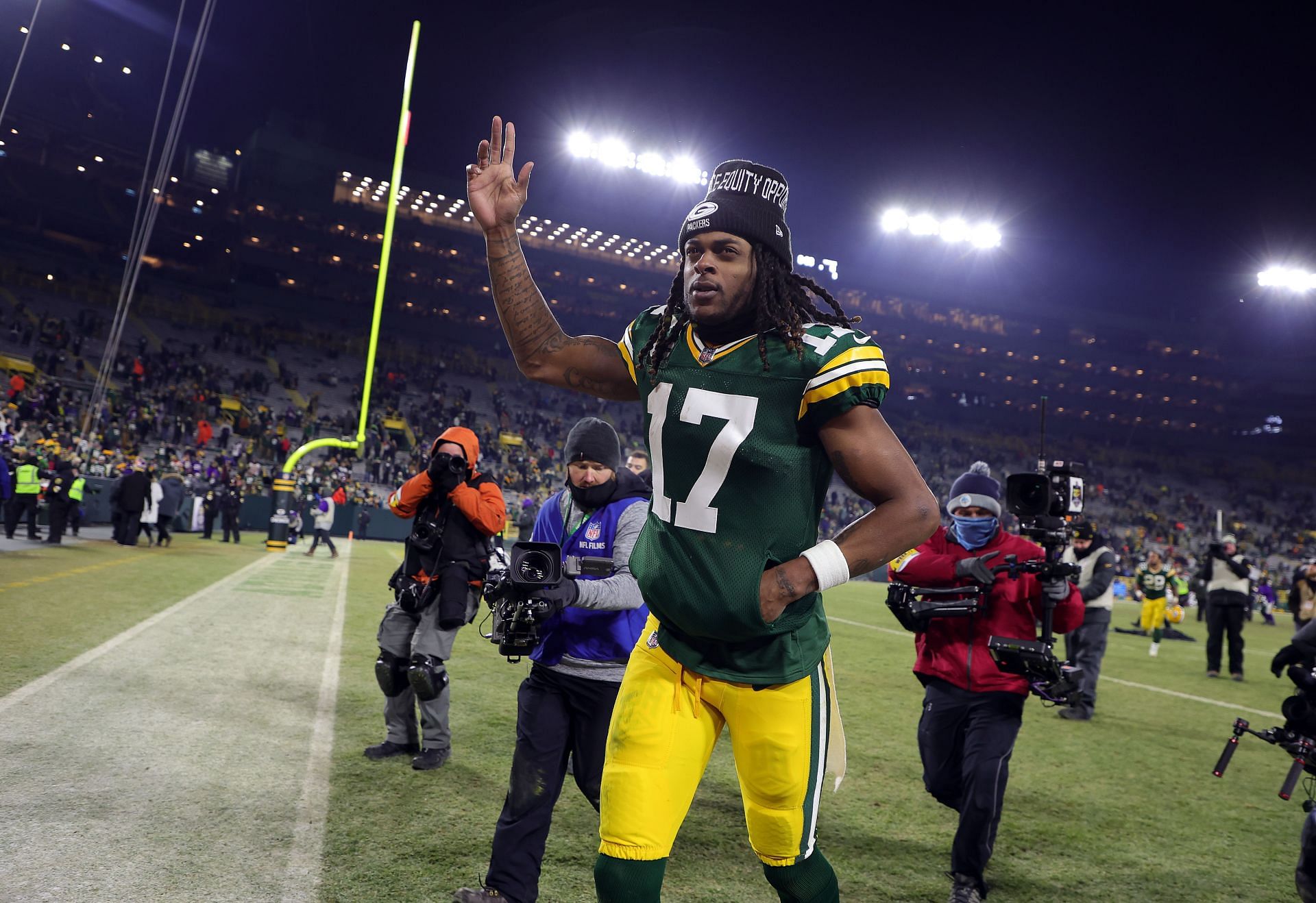 Davante Adams seeks to see Kevin Durant in a Raiders jersey