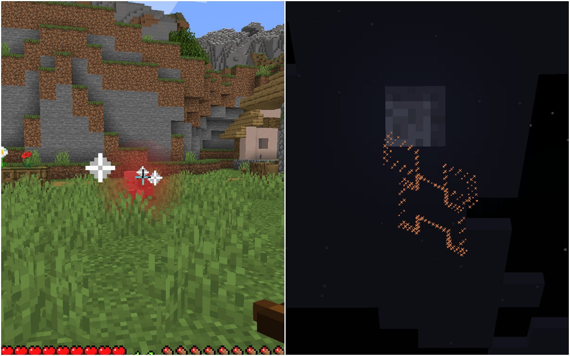 Special fireworks with stars can be used in combat or to create beautiful explosions in the sky (Image via Minecraft 1.19)