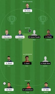 SCO vs NEP Dream11 Fantasy Tip #2 - ICC Cricket World Cup League 2.