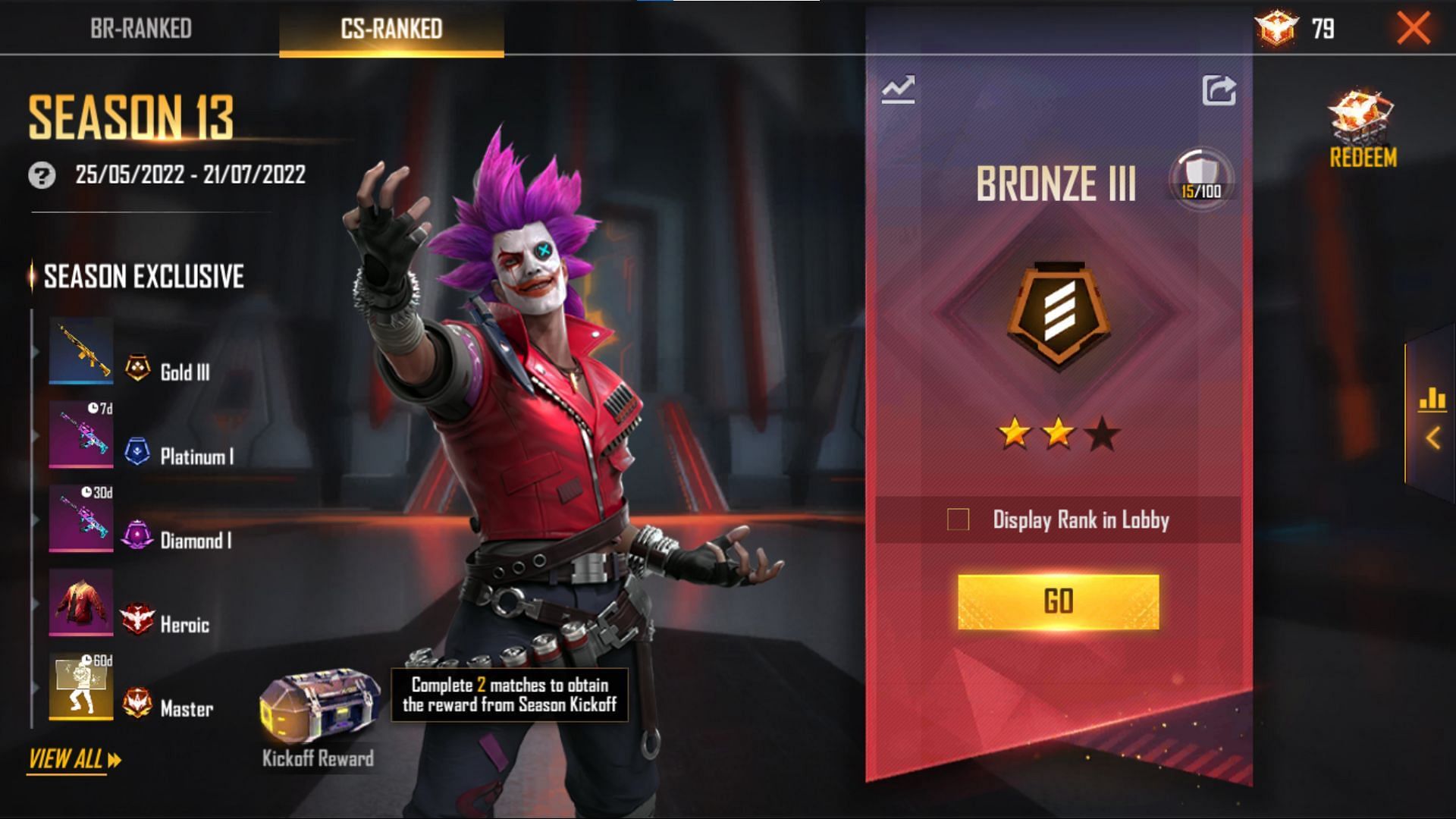 Free Fire Max Menu Ob35 Update Today,100% Rank+Fly+Vbadge, Free