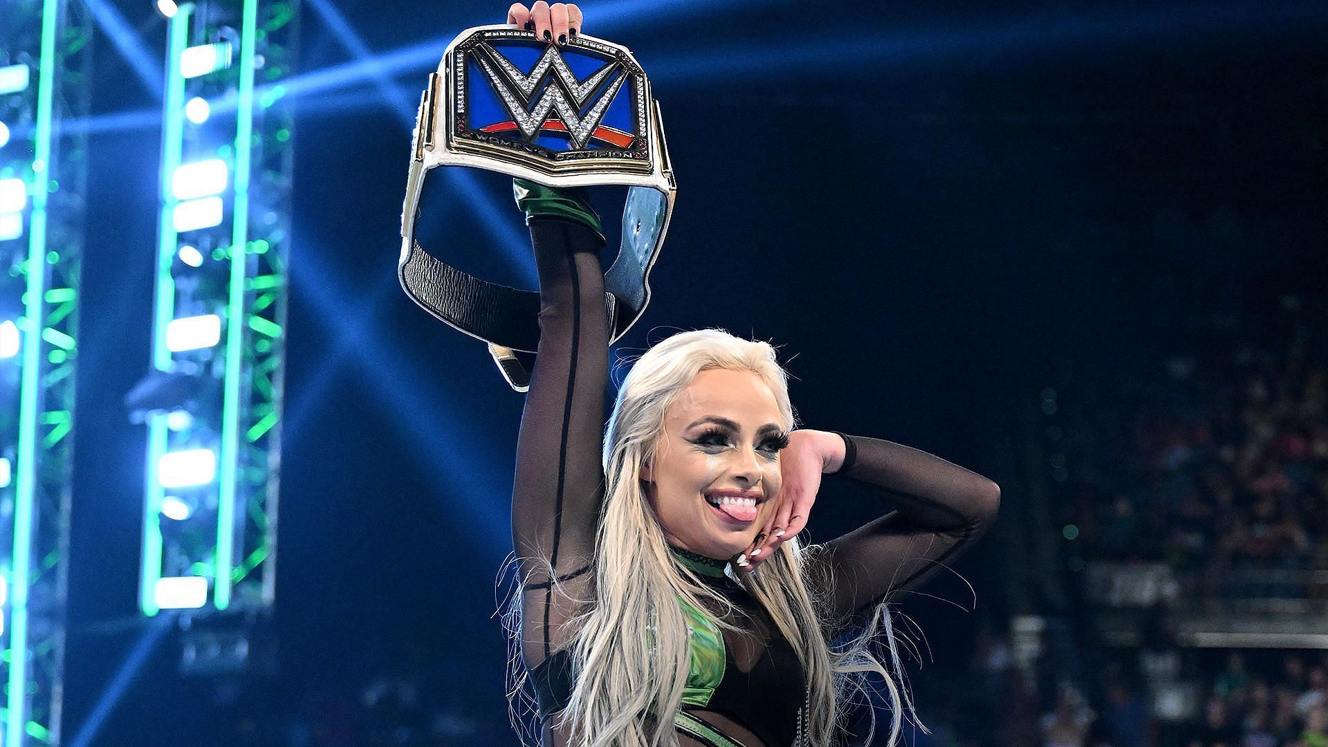 Liv Morgan won the SmackDown Women&#039;s Championship for the first time!