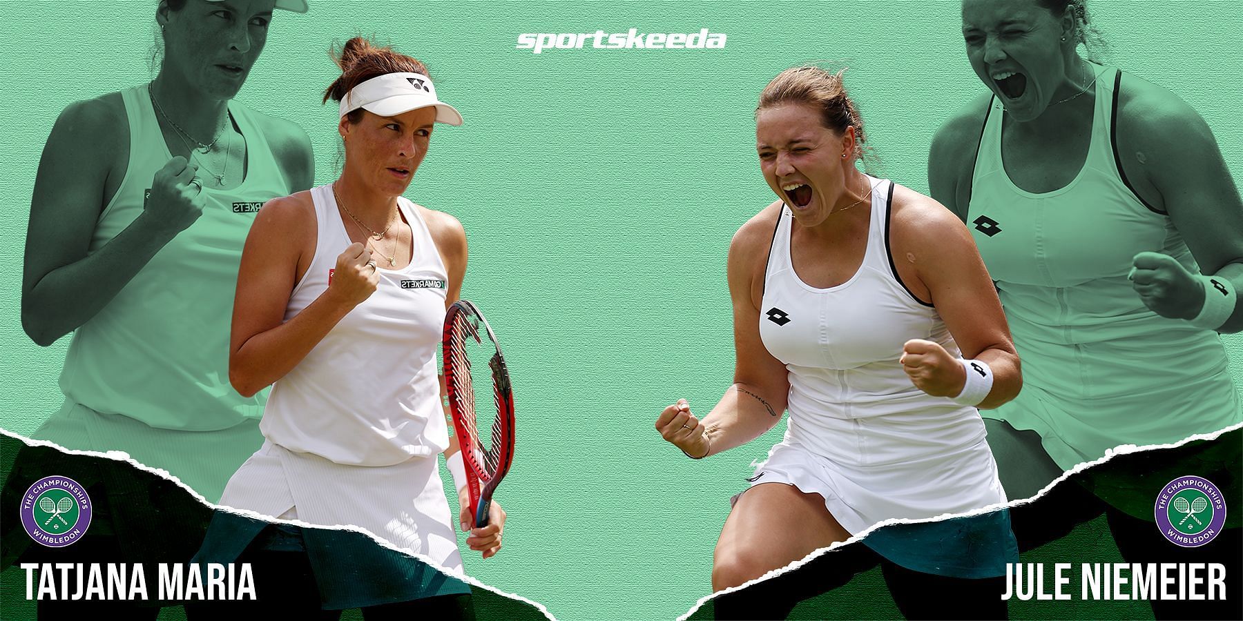 Maria and Niemeier are vying for their first Grand Slam semifinal