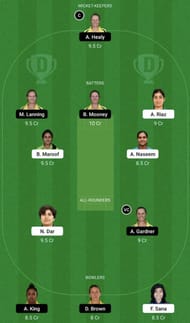 PK-W vs AU-W Dream11 Fantasy Tip #2 - Ireland Women's T20I Tri-Series.