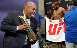 And they took Charles Oliveira's belt for half a pound - Fans react to Daniel Cormier admitting to 'towel-gate' during Hall of Fame ceremony