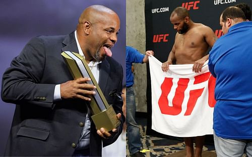 Daniel Cormier admits to 'towel-gate' [Photo credit: @SandhuMMA on Twitter]