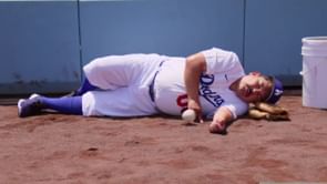 "You have been let go from the ball crew for sleeping on the job" - Los Angeles Dodgers manager recruits Guillermo from Jimmy Kimmel for the All-Star Celebrity Softball Game