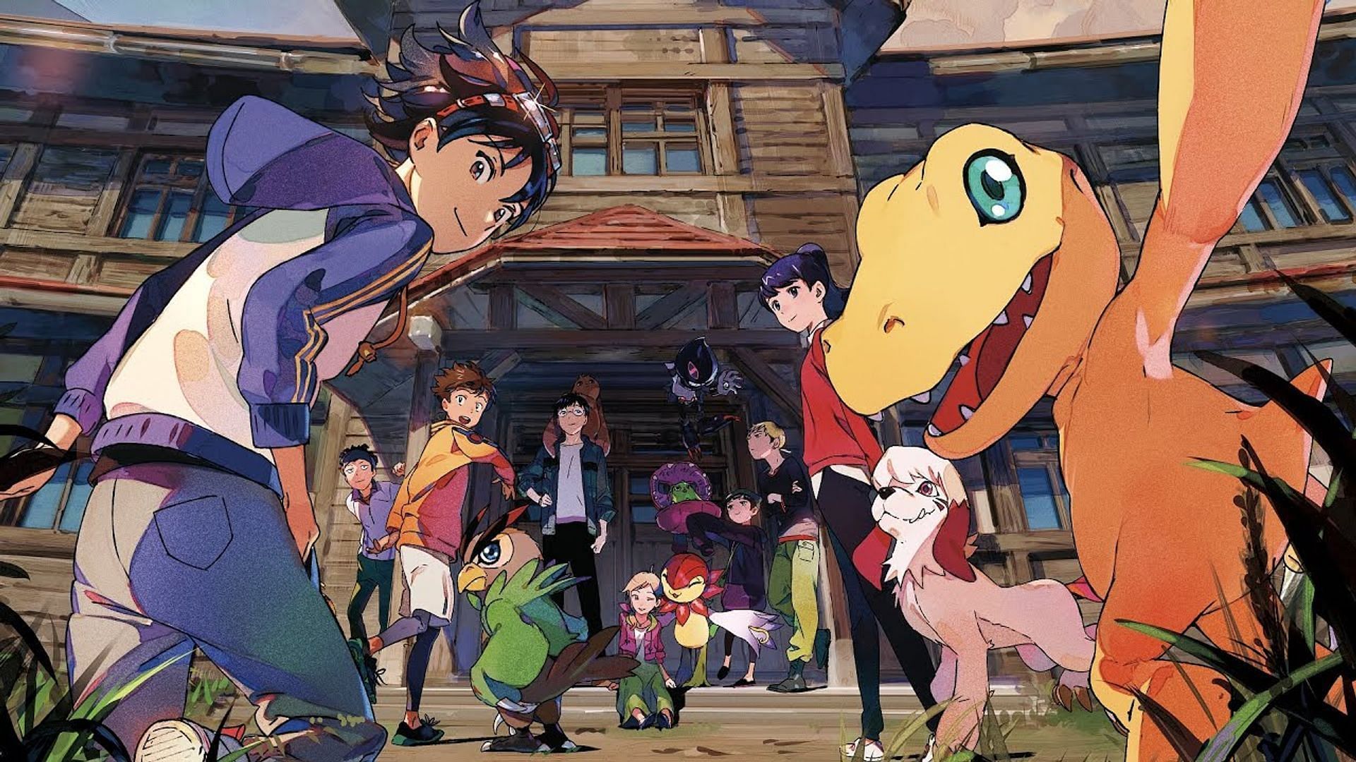 Official artwork for Digimon Survive (Image via Bandai Namco)