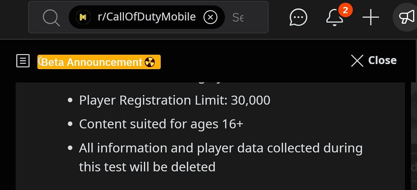 There is a limit of 30,000 members (Image via Reddit)