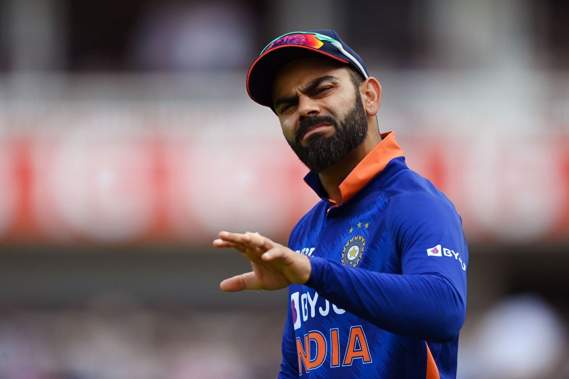 Virat Kohli was dismissed for 16 in the second ODI. Pic: Getty Images