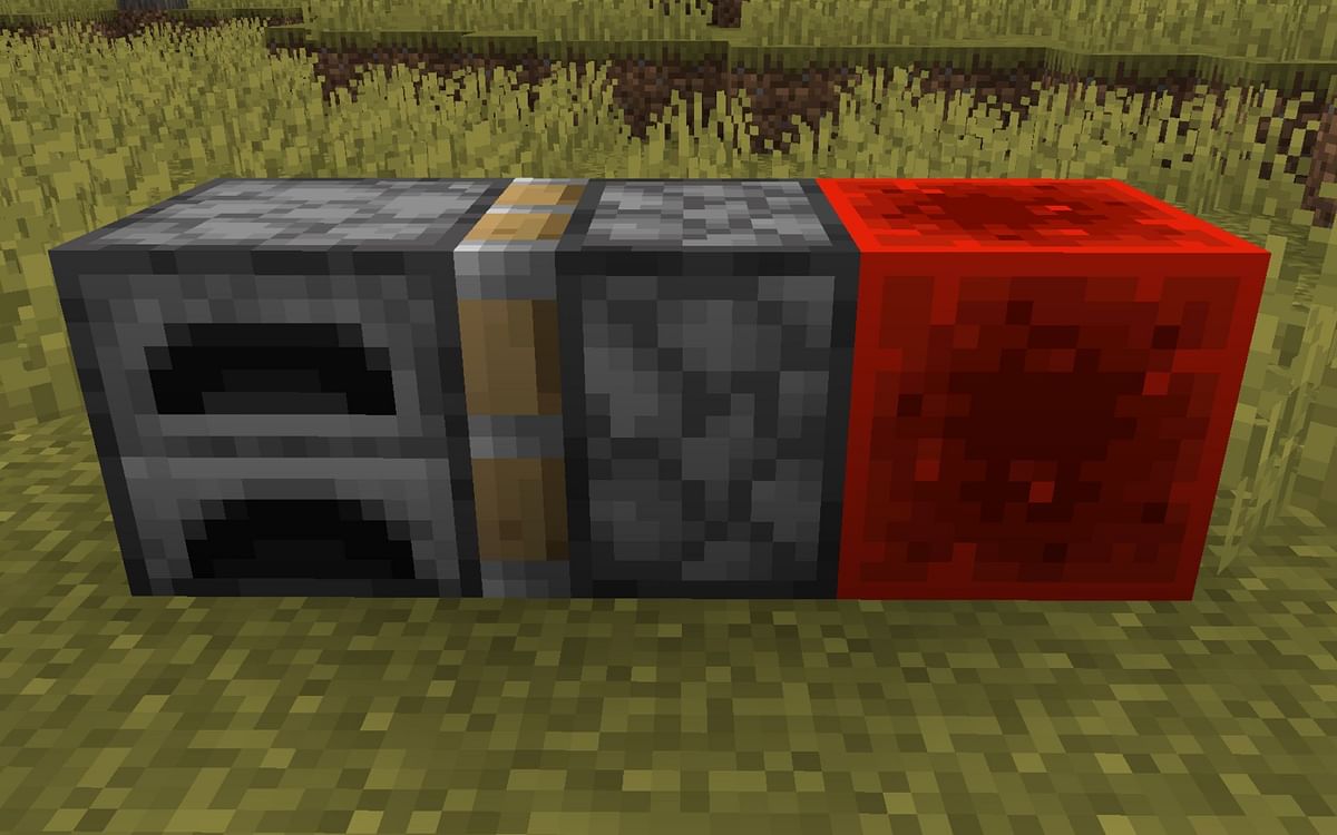 Which blocks cannot be pushed by pistons in Minecraft 1.19?