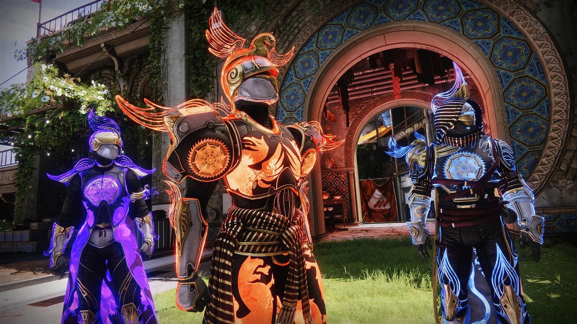 Like every other year, this year&#039;s Solstice features glowing armor sets (Image via Bungie)