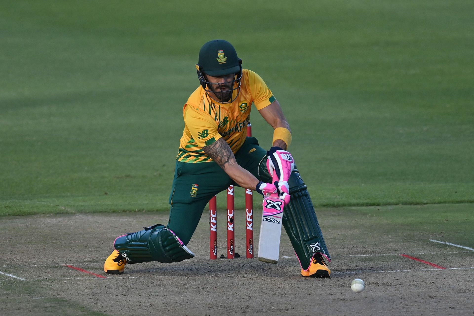 Former South African captain Faf du Plessis. Pic: Getty Images