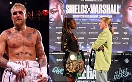 “Amanda and I will be watching” - Jake Paul sends love toward Claressa Shields vs. Savannah Marshall fight