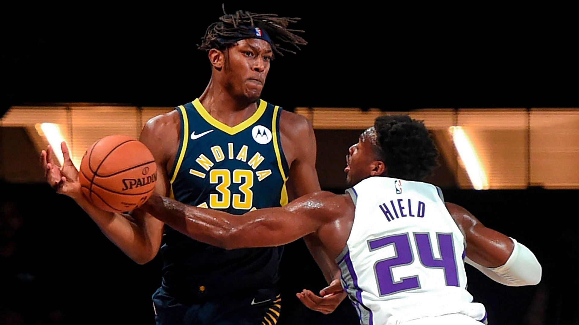 The Indiana Pacers duo of Buddy Hield and Myles Turner could be worth the two future first-round picks the LA Lakers have been holding on to.