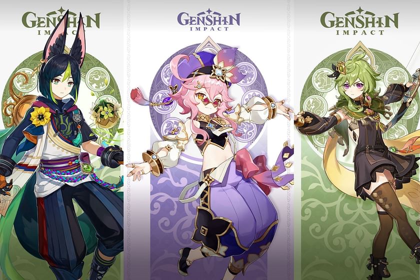 Genshin Impact: New Dendro and Sumeru characters officially revealed!