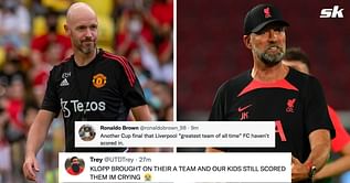 Twitter explodes as Manchester United thrash Liverpool 4-0 in Erik ten Hag's first game as manager