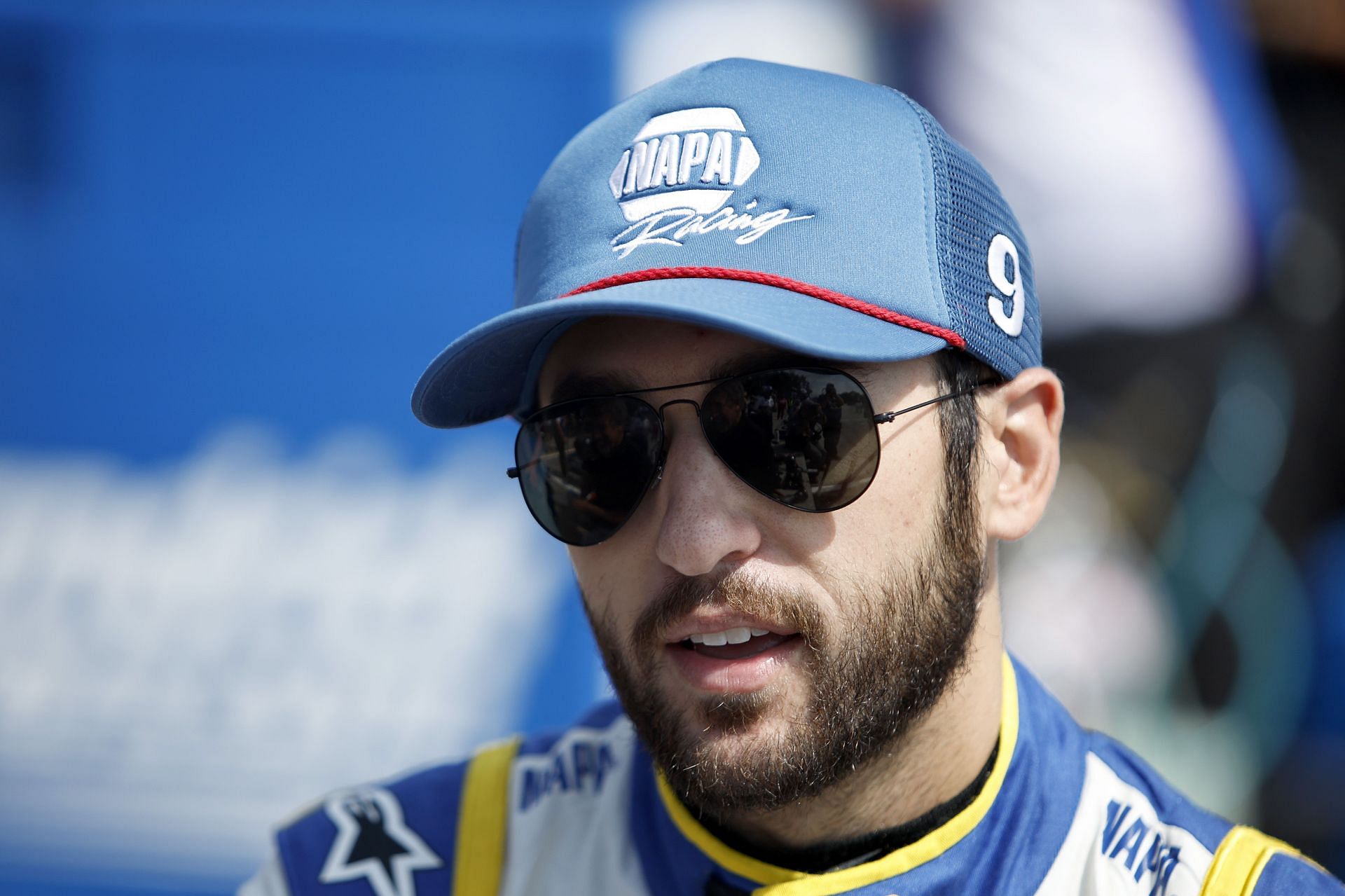 Chase Elliott waits on the grid during practice for the 2022 NASCAR Cup Series Kwik Trip 250 at Road America in Elkhart Lake, Wisconsin. (Photo by Sean Gardner/Getty Images)