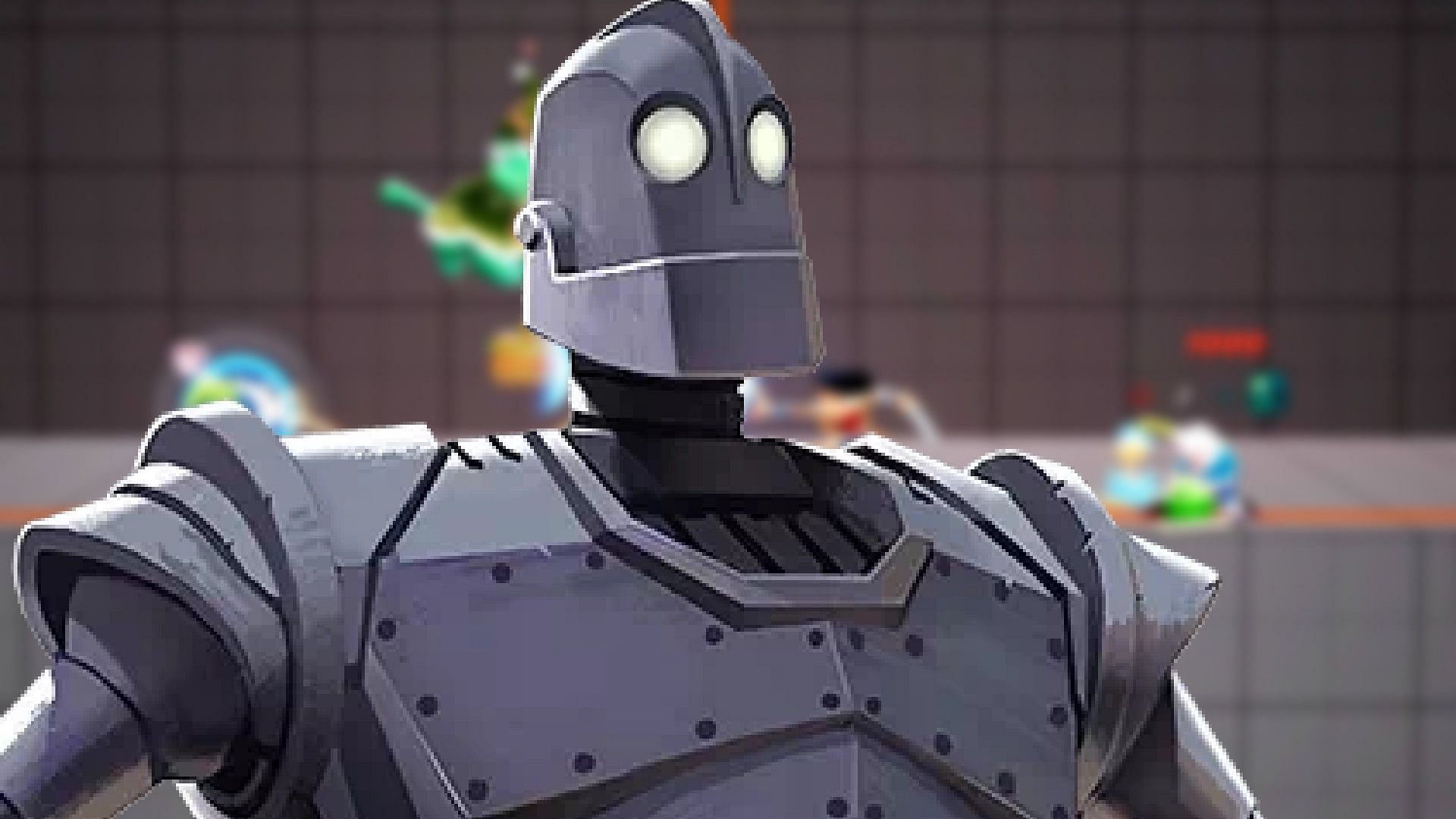 The Classic costume for the Iron Giant (Image via Warner Bros. Interactive Entertainment)