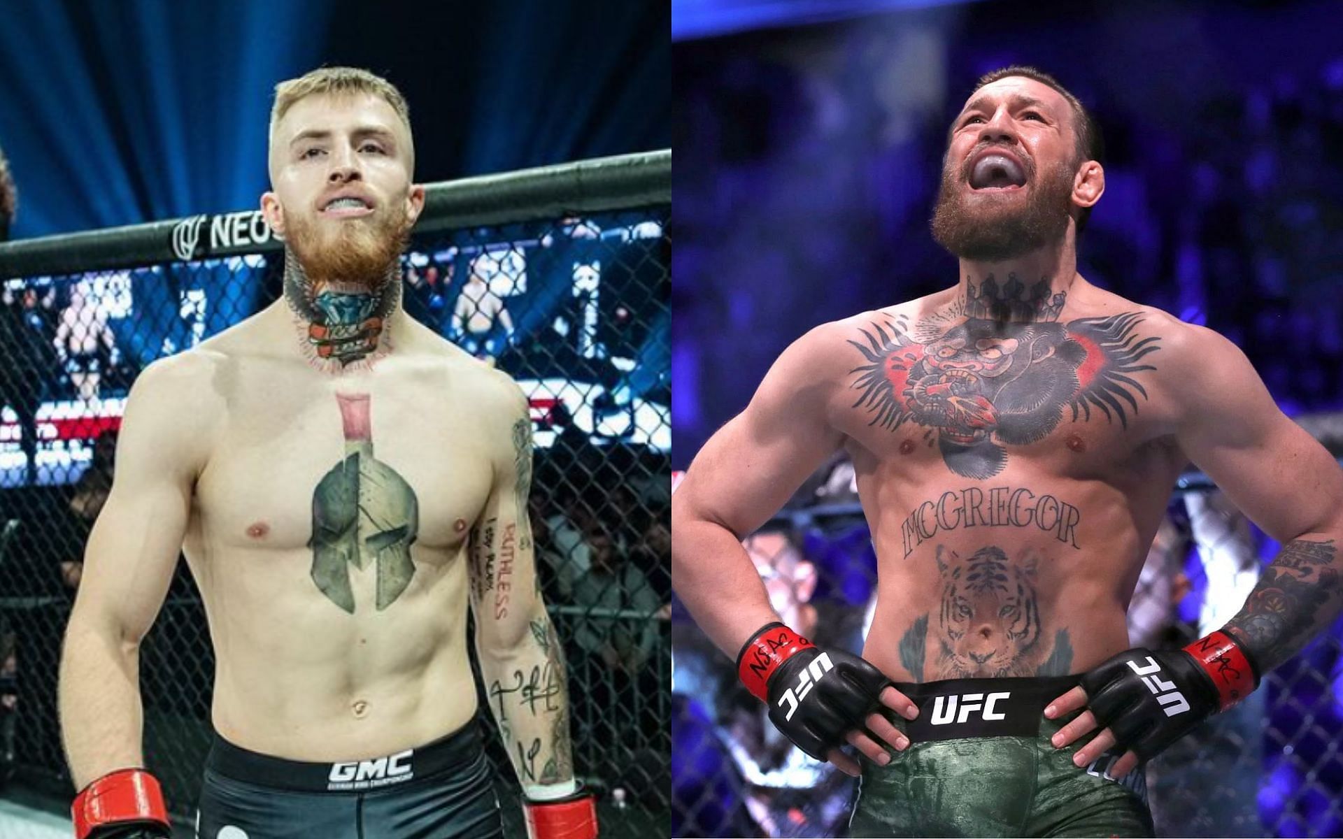 Maurice Adorf (left), Conor McGregor (right) [Images courtesy of @mmaurice.1 on Instagram]