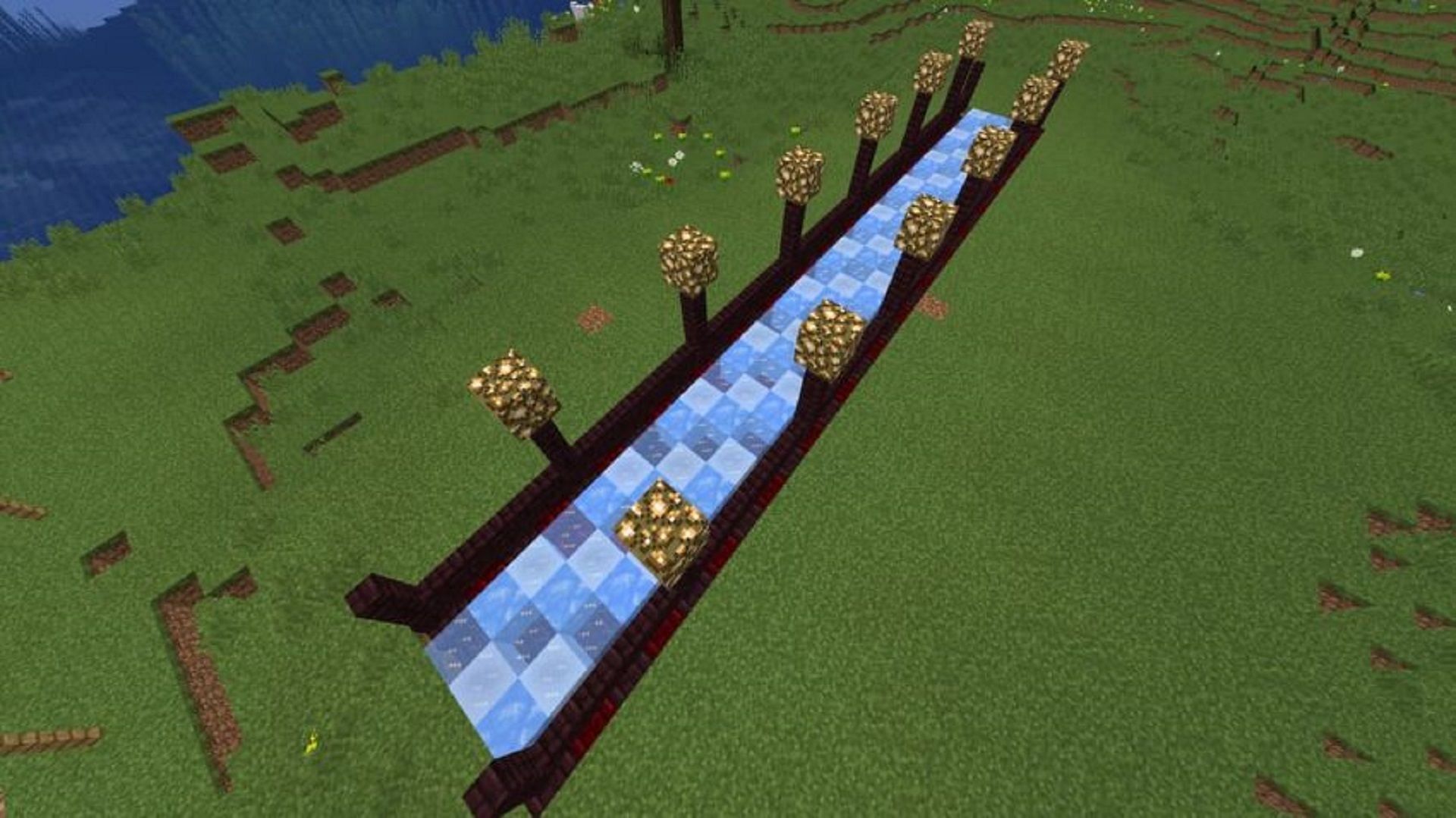 This path can help players move more quickly (Image via Mojang)