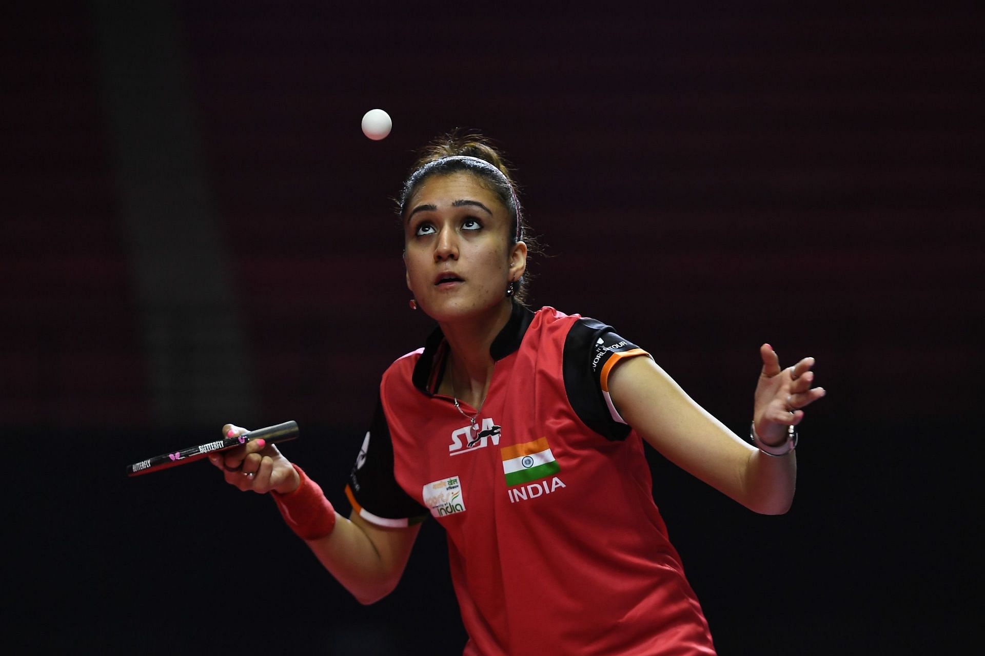 India&#039;s ace table tennis player Manika Batra. (PC: Getty Images)
