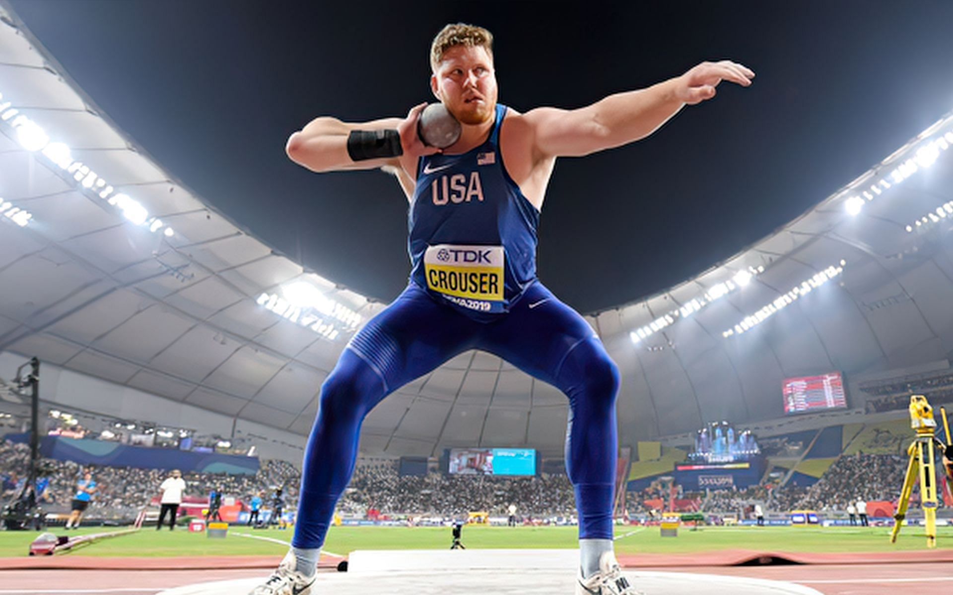 Ryan Crouser at the World Athletics Championships 2019 (Image via Getty Images)