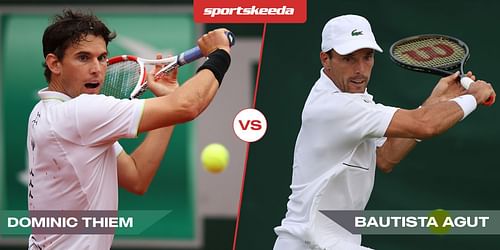 Dominic Thiem takes on Robert Bautista Agut in the last 16 of the Nordea Open