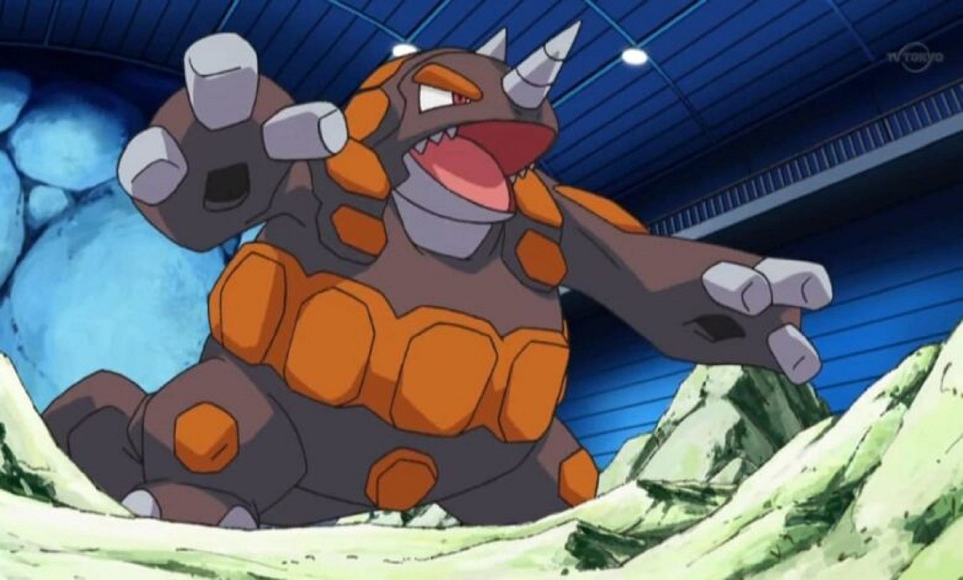 Rhyperior in the anime (Image via The Pokemon Company)