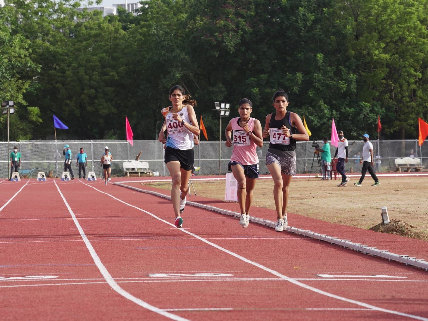 A file photo of athlete Parul Chaudhary (400). (PC: SAI)