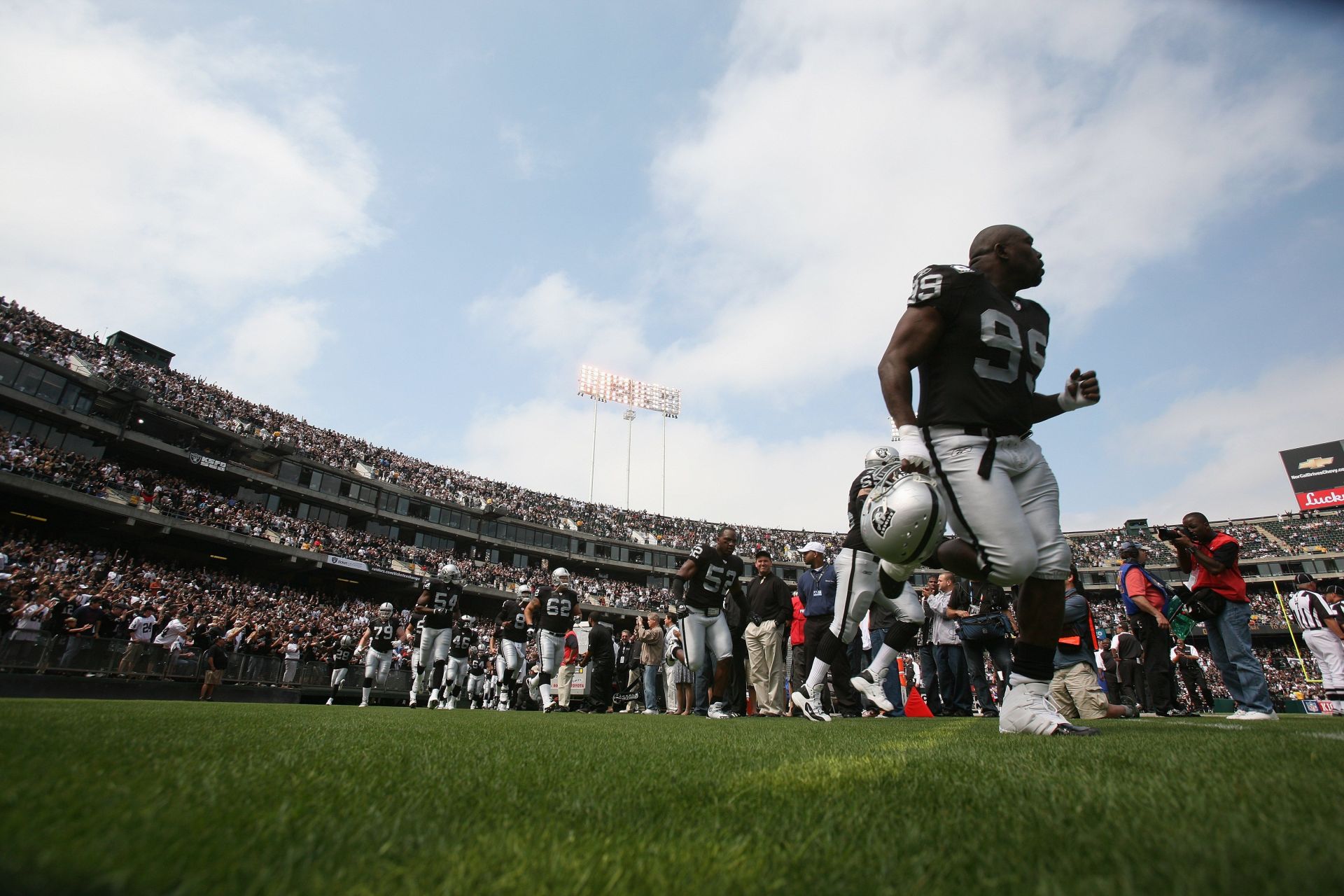 Detroit Lions v Oakland Raiders in 2007