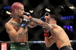 "Still a finish" - Sean O'Malley claims a "nice right hand" hurt Pedro Munhoz's eye at UFC 276 PPV-opener