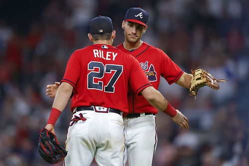 Matt Olson and Austin Riley have a combined 45 home runs.