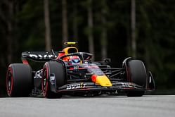 "He couldn’t control it clearly"- Sergio Perez holds George Russell responsible for his DNF at 2022 F1 Austrian GP