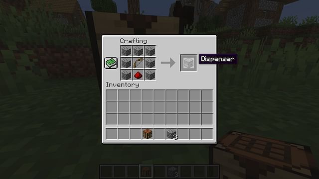 How to make and use a dispenser in Minecraft 1.19 update