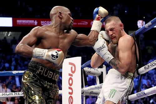 Floyd Mayweather (left) and Conor McGregor (right) (Image via Getty)