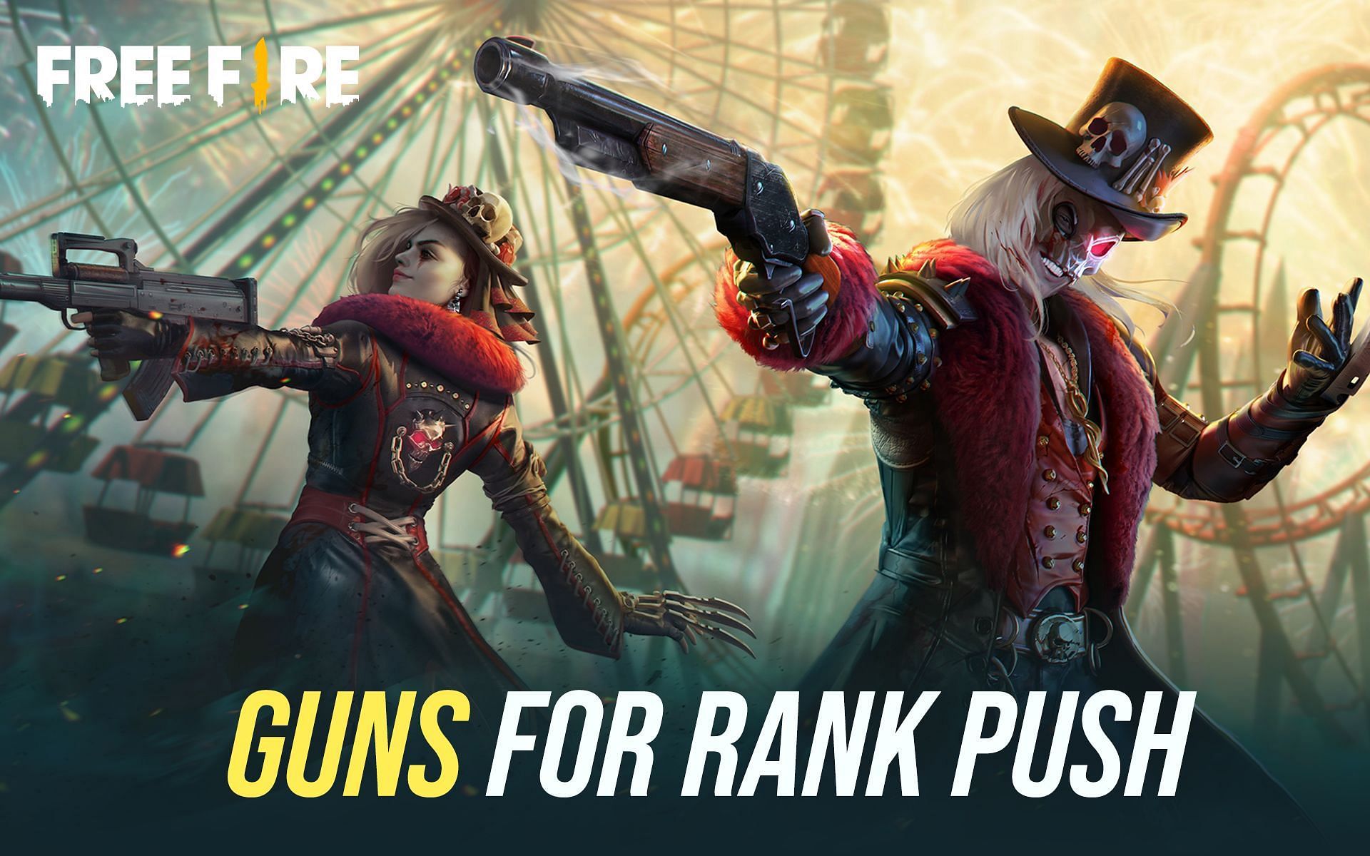 Free Fire guns are a massive part of the gameplay (Image via Sportskeeda)