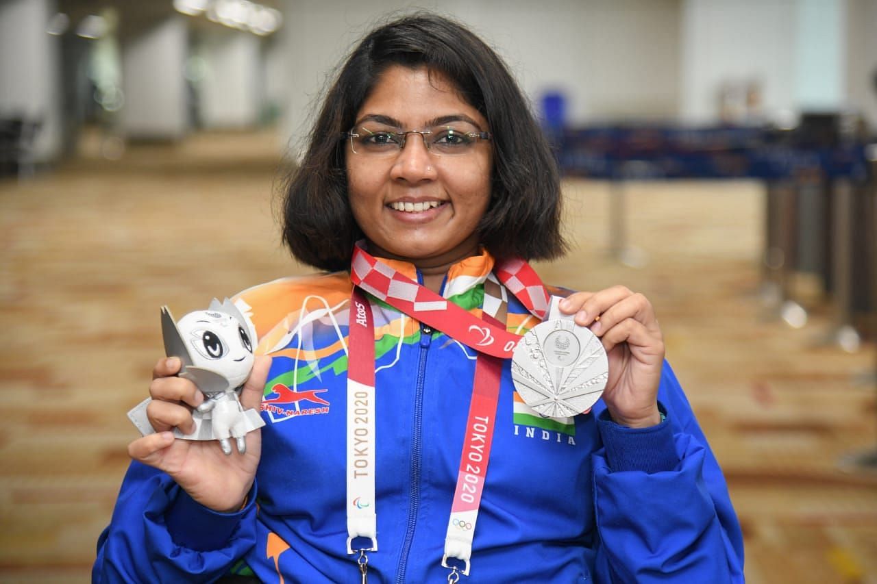 Bhavina Patel is a Tokyo Paralympics silver medallist. [PIC: SAI]
