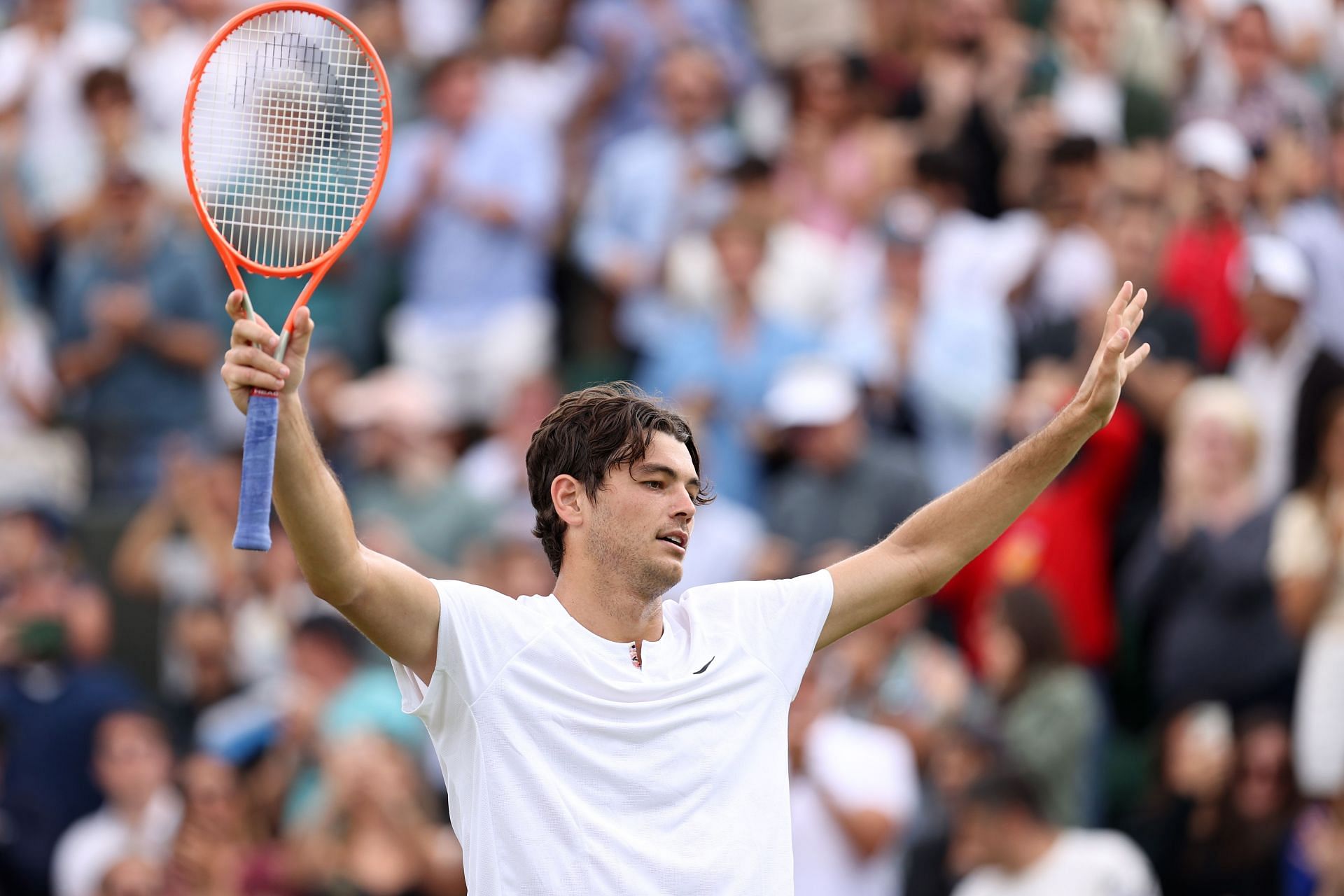 Taylor Fritz will look to reach his first Grand Slam quarterfinal