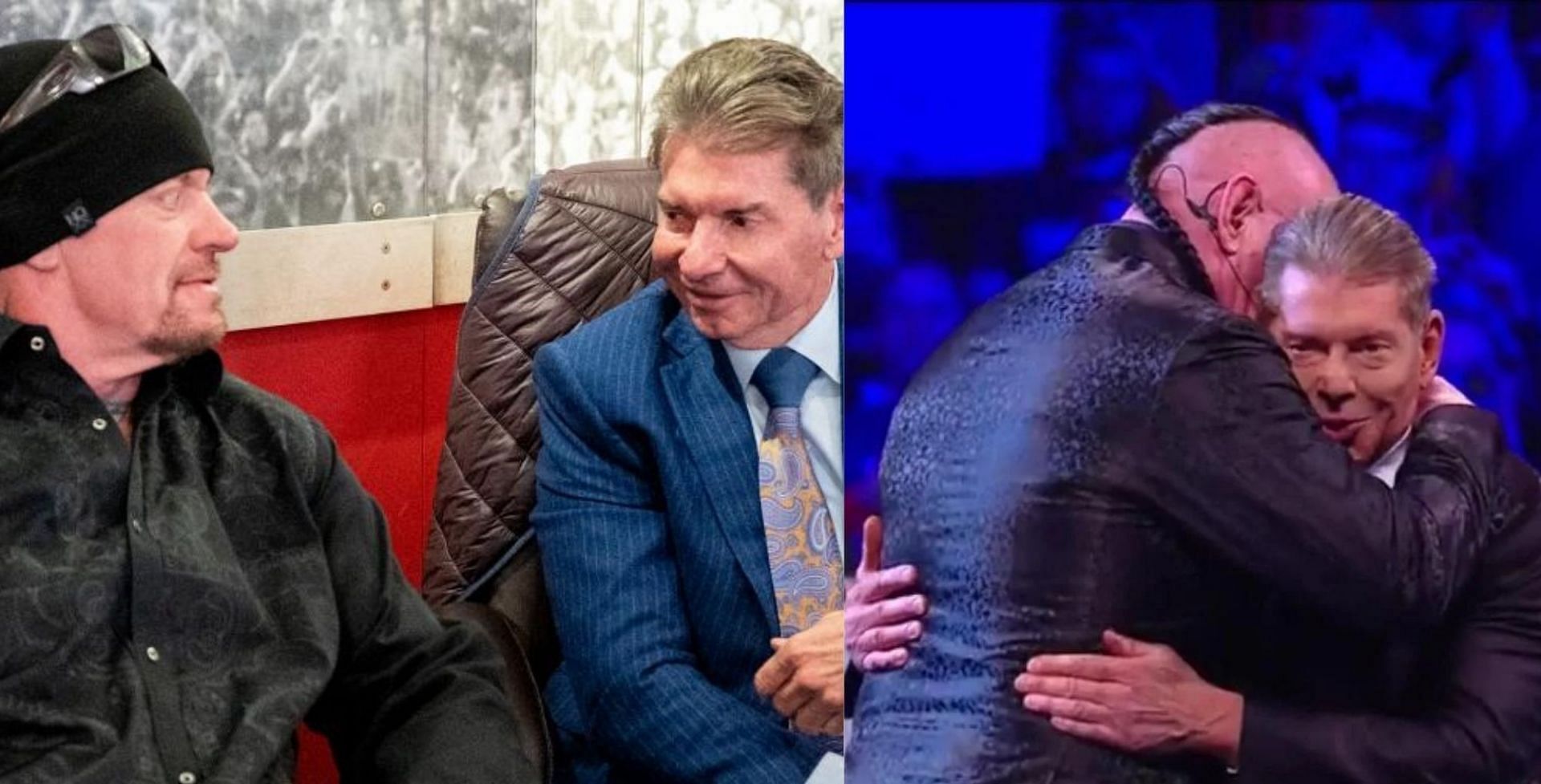 The Undertaker and Vince McMahon have a close relationship