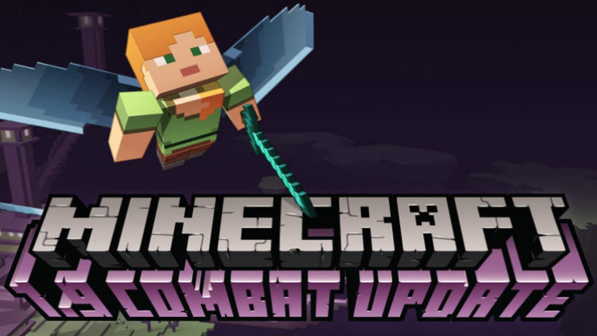 The Combat Update art (Image via Mojang)