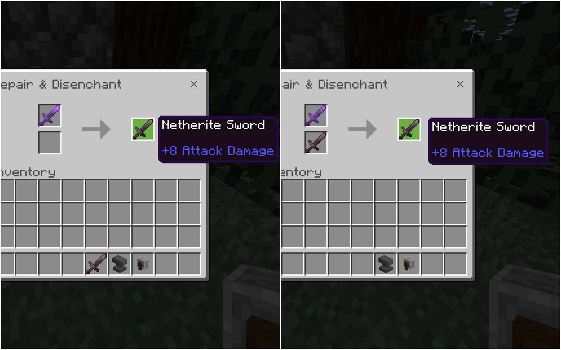 This block will always remove any enchantment from an item (Image via Minecraft Bedrock 1.19 update)