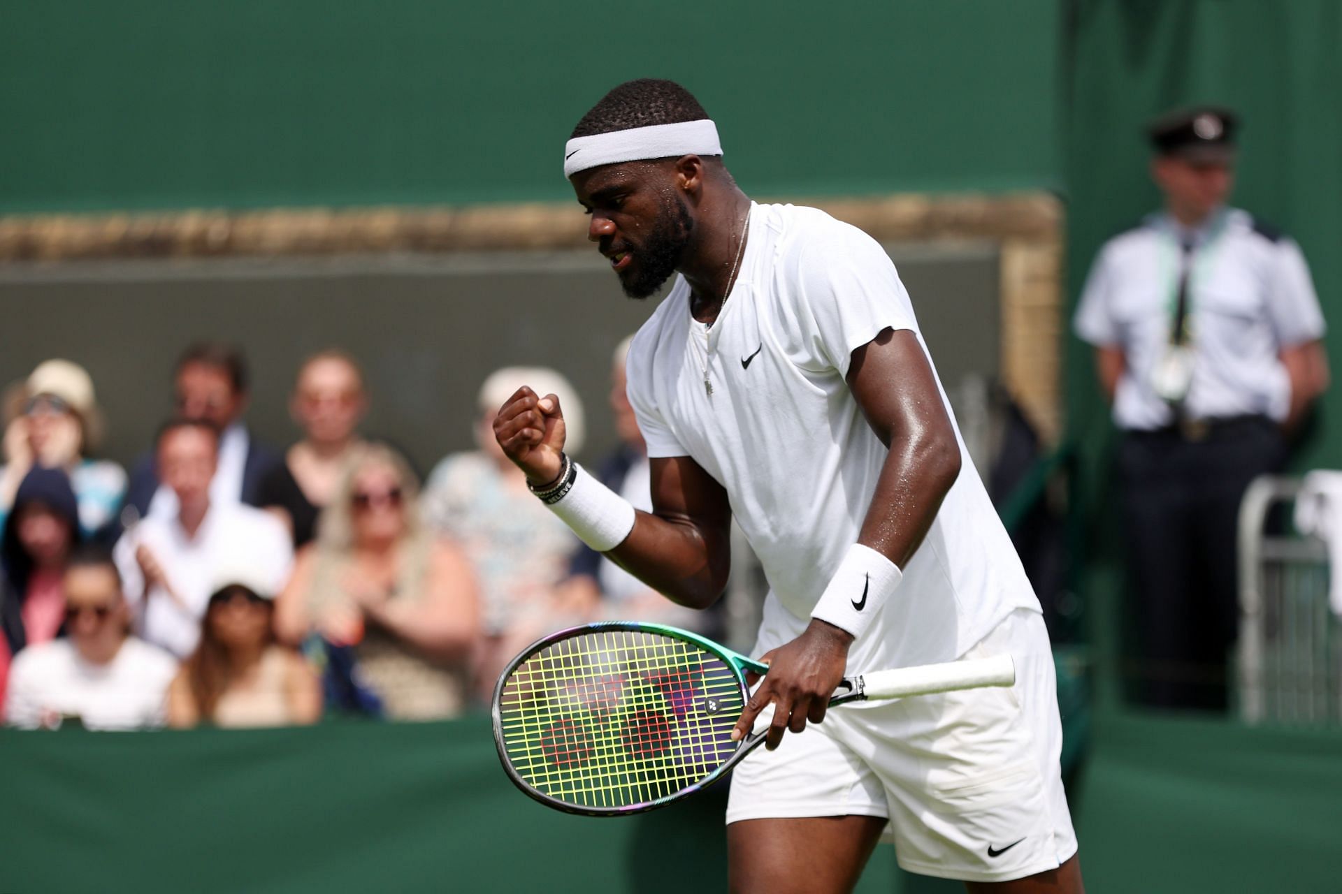 Frances Tiafoe at the 2022 Wimbledon.